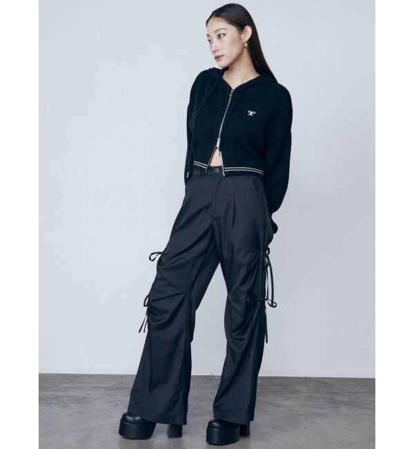 EMODA「チューズニットフードカーディガン」|ニット・セーター|