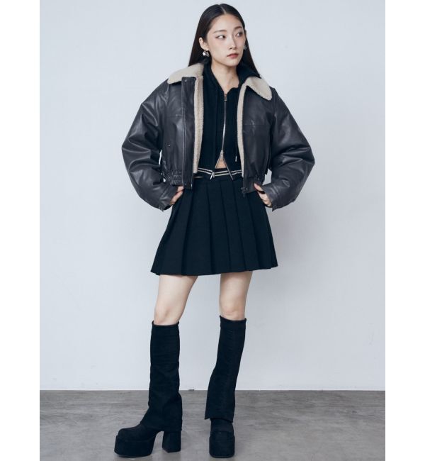 EMODA「チューズニットフードカーディガン」|ニット・セーター|