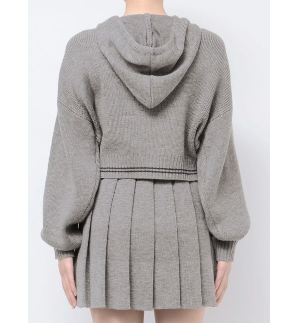 EMODA「チューズニットフードカーディガン」|ニット・セーター|