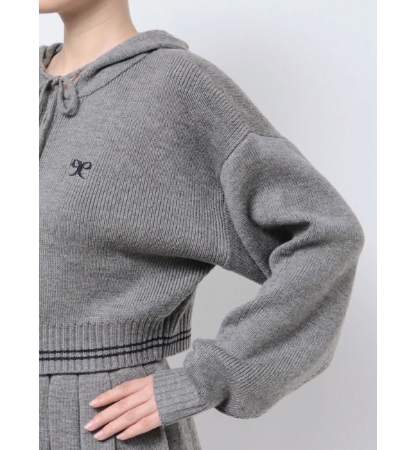 EMODA「チューズニットフードカーディガン」|ニット・セーター|