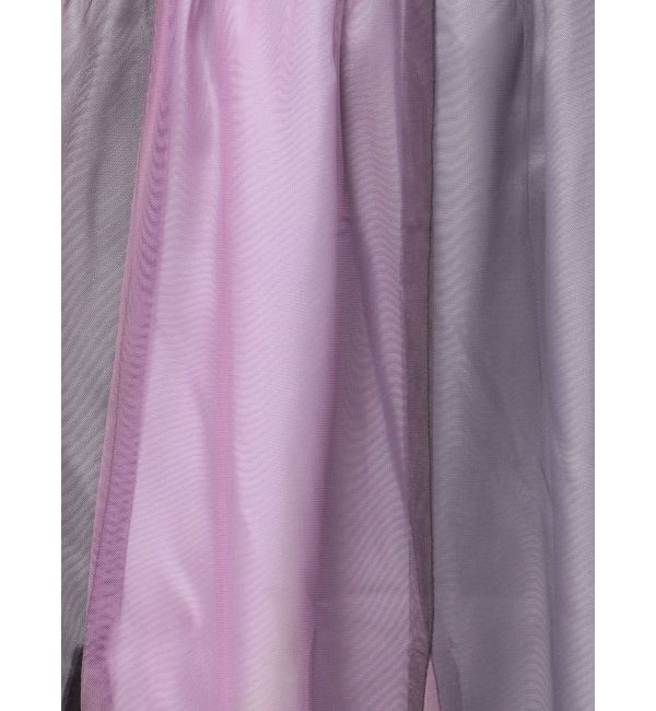 MERCURYDUO「グラデーションチュールボリュームスカート」|スカート|
