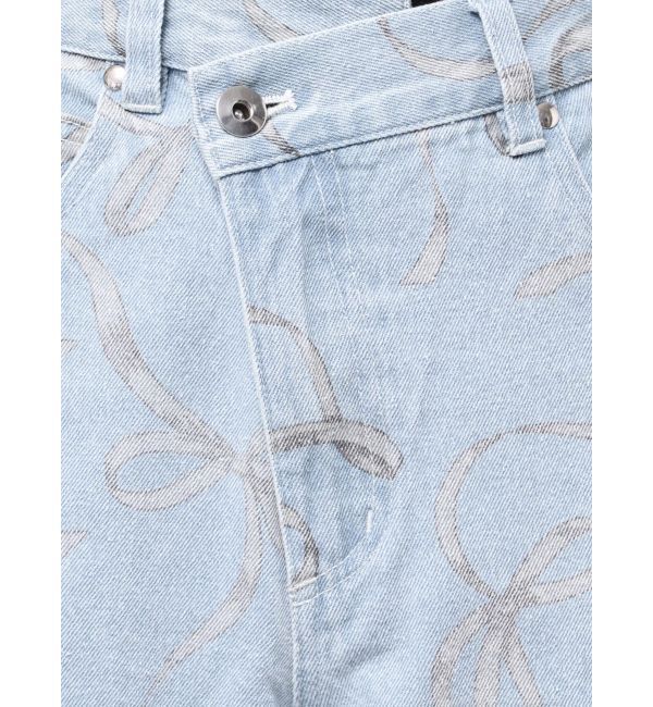 MERCURYDUO「リボンプリントデニムパンツ」|その他|