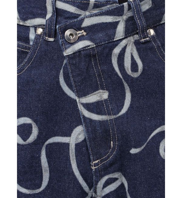 MERCURYDUO「リボンプリントデニムパンツ」|その他|