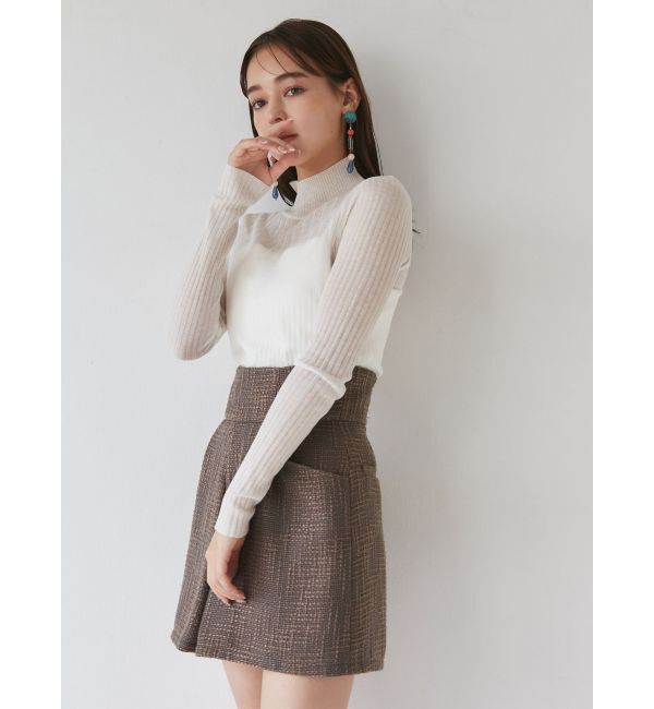 MURUA「ツイードタックショートパンツ【セットアップ着用可】」|その他|