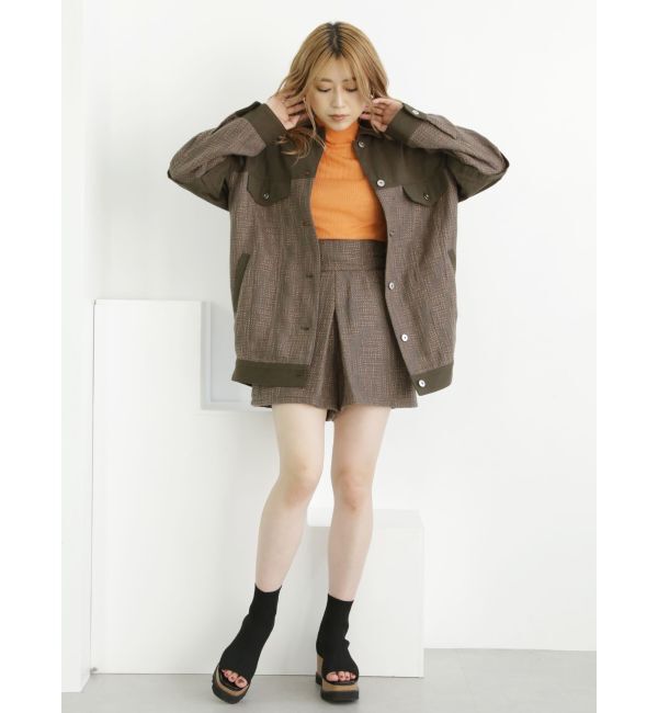 MURUA「ツイードタックショートパンツ【セットアップ着用可】」|その他|