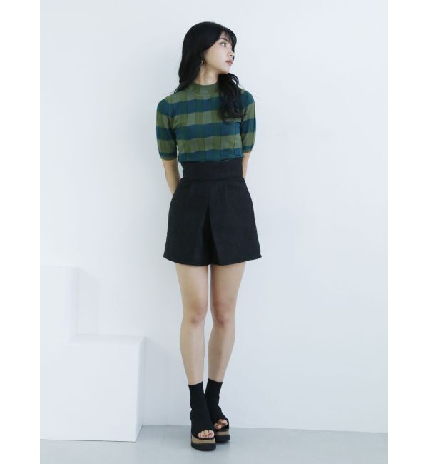 MURUA「ツイードタックショートパンツ【セットアップ着用可】」|その他|