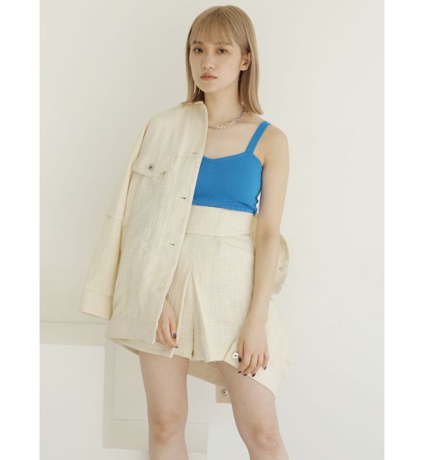 MURUA「ツイードタックショートパンツ【セットアップ着用可】」|その他|