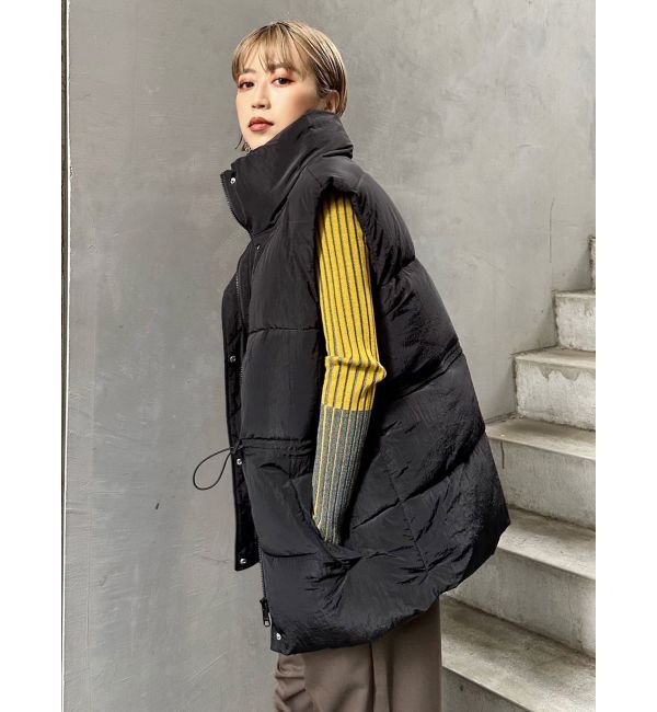 MURUA「中綿ルーズベスト」|ダウンベスト・ベスト|