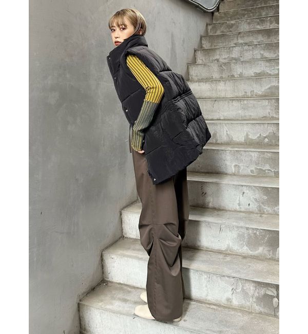 MURUA「中綿ルーズベスト」|ダウンベスト・ベスト|