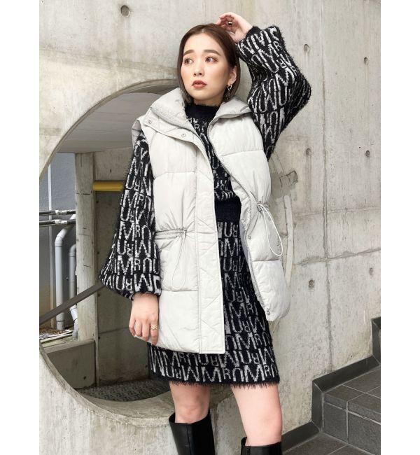 MURUA「中綿ルーズベスト」|ダウンベスト・ベスト|