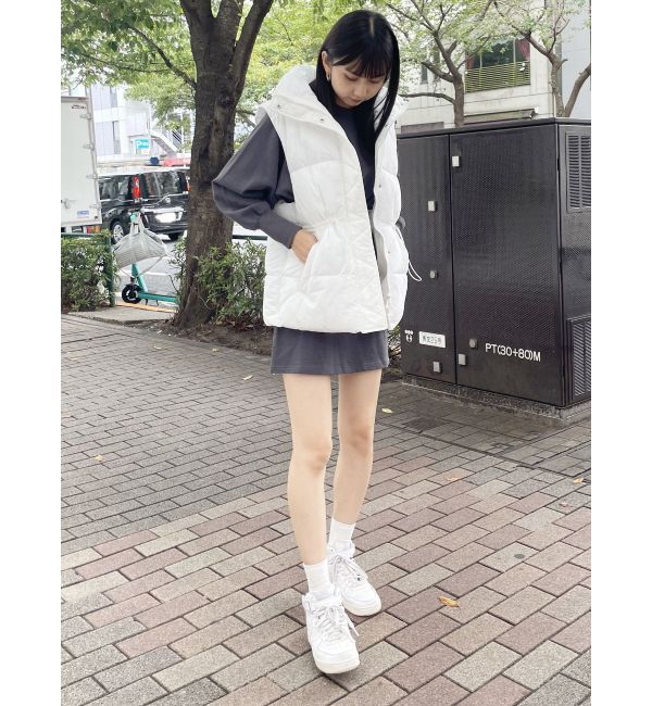 MURUA「中綿ルーズベスト」|ダウンベスト・ベスト|