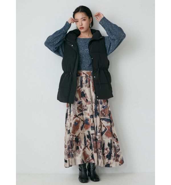 MURUA「中綿ルーズベスト」|ダウンベスト・ベスト|