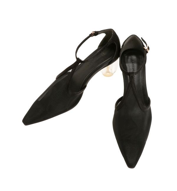 LAGUNAMOON「LADYシアークリアヒールパンプス」|パンプス|