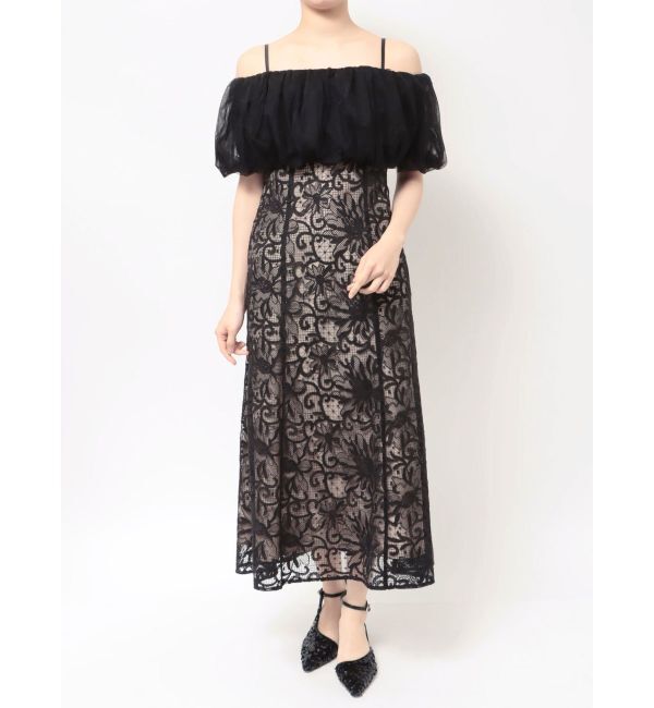 LAGUNAMOON「LADYボレロセットレースキャミワンピース」|ワンピース|