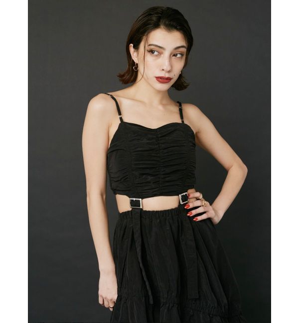 EVRIS「ドロストデザインロングワンピース」|ワンピース|