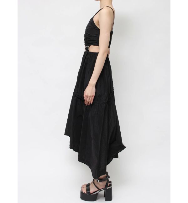 EVRIS「ドロストデザインロングワンピース」|ワンピース|