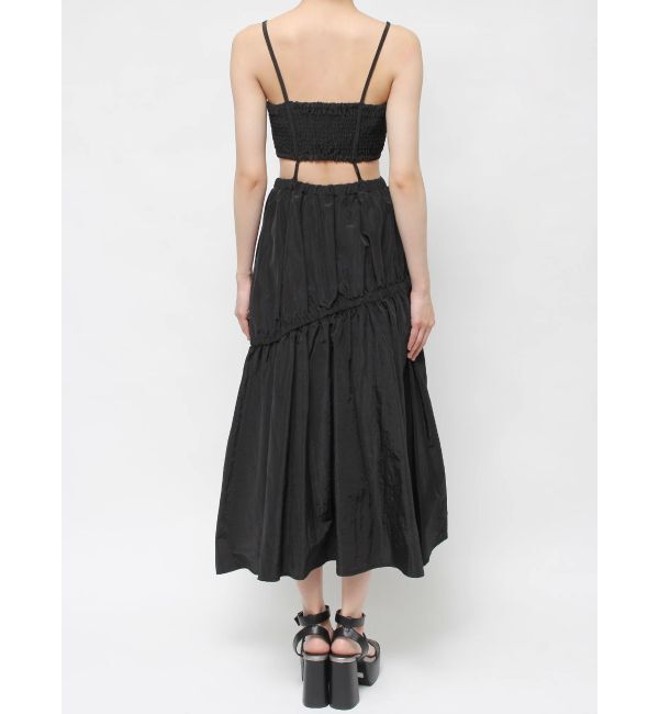 EVRIS「ドロストデザインロングワンピース」|ワンピース|