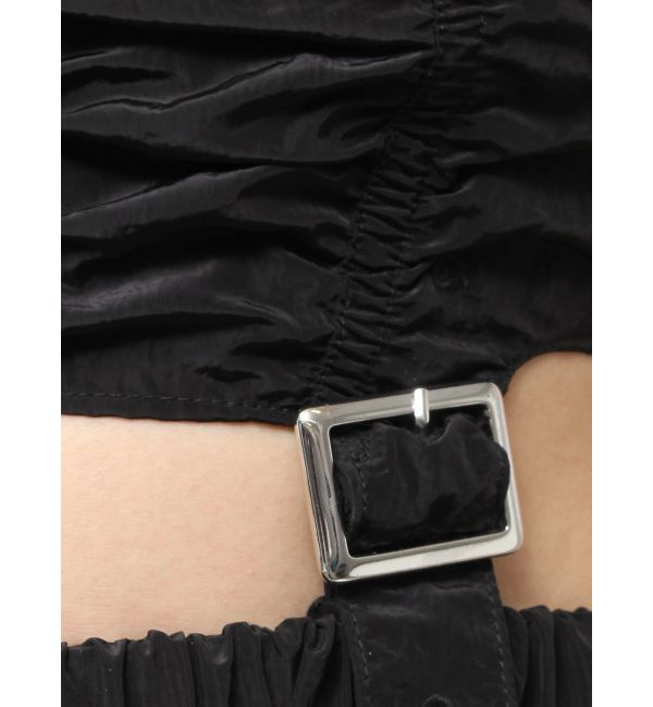 EVRIS「ドロストデザインロングワンピース」|ワンピース|