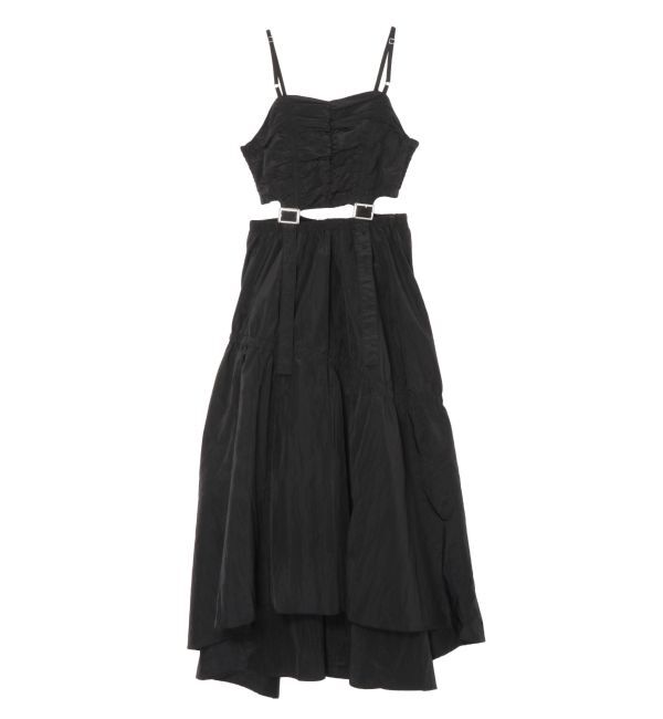 EVRIS「ドロストデザインロングワンピース」|ワンピース|