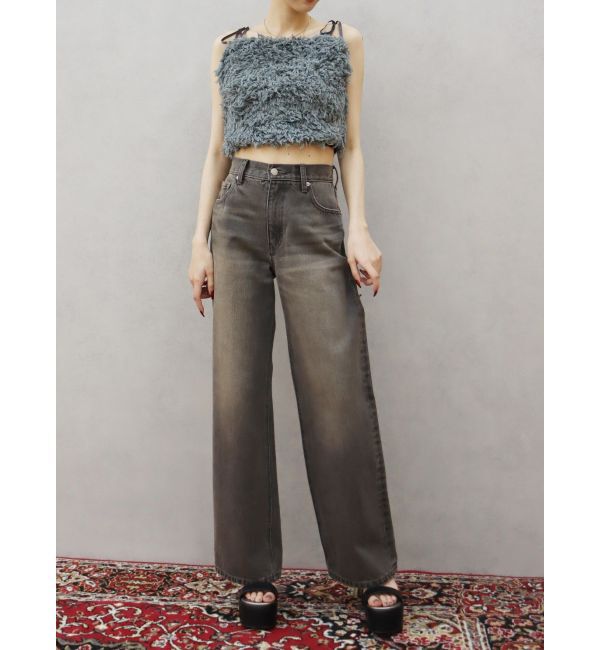 EVRIS「シャギーリボンビスチェ【セットアップ着用可能】」|キャミソール|