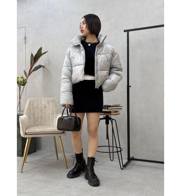 EVRIS「ワンポイントファンシーヤーンニットトップス【セットアップ着用可能】」|ニット・セーター|