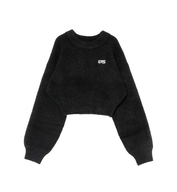 EVRIS「ワンポイントファンシーヤーンニットトップス【セットアップ着用可能】」|ニット・セーター|