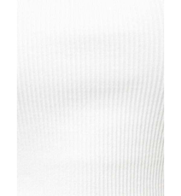 EVRIS「ストラップデザインスクエアリブトップス」|Tシャツ・カットソー|