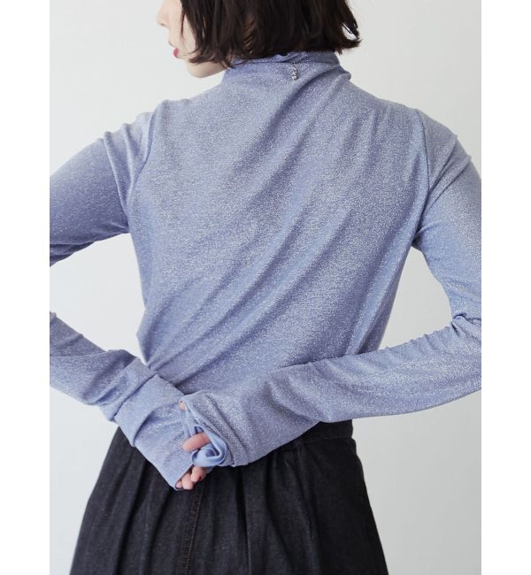 jouetie「ラメハイネックトップス」|Tシャツ・カットソー|