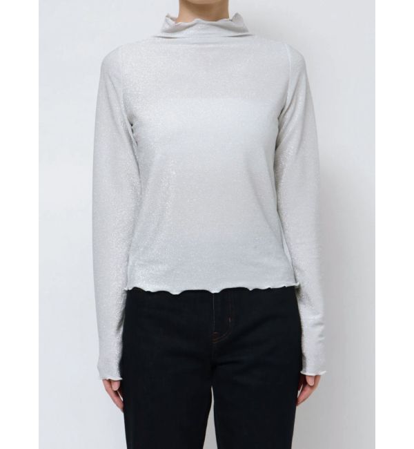 jouetie「ラメハイネックトップス」|Tシャツ・カットソー|