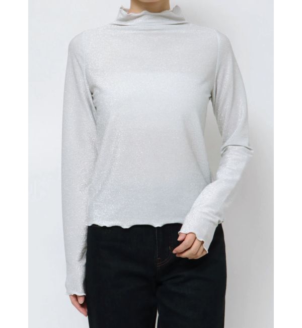 jouetie「ラメハイネックトップス」|Tシャツ・カットソー|
