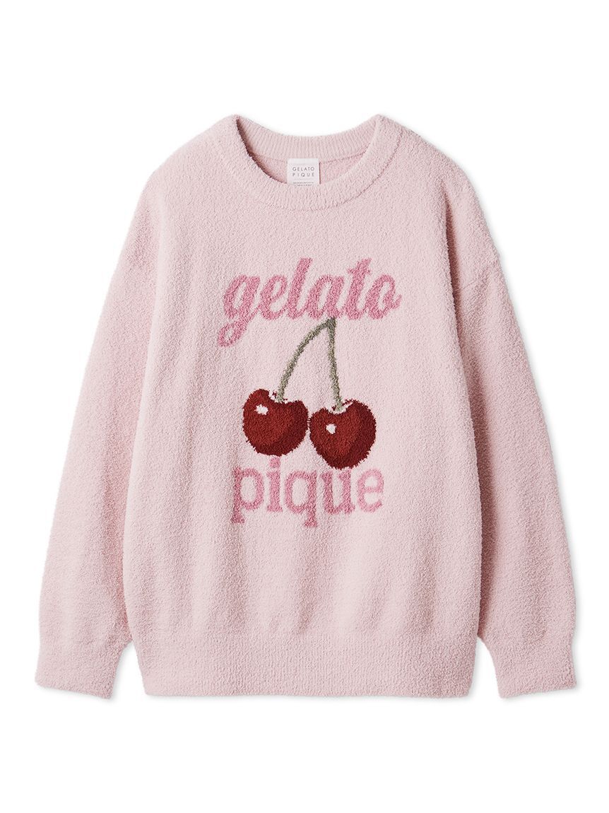 gelato pique「【ONLINE限定カラーあり】ベビモコチェリージャガードプルオーバー」|ルームウェア|PNK