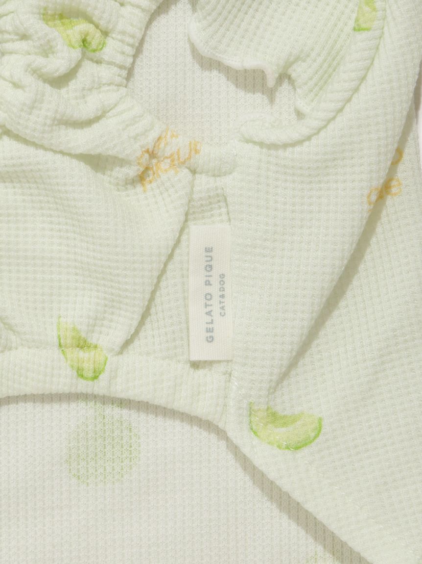 GELATO PIQUE CAT&DOG「【CAT&DOG】フルーツ柄ワッフルカットソープルオーバー」|その他|