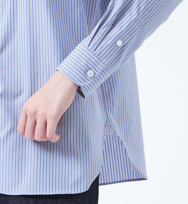 MACKINTOSH PHILOSOPHY「バッキンガムベア バンドカラーシャツ」|シャツ・ブラウス|