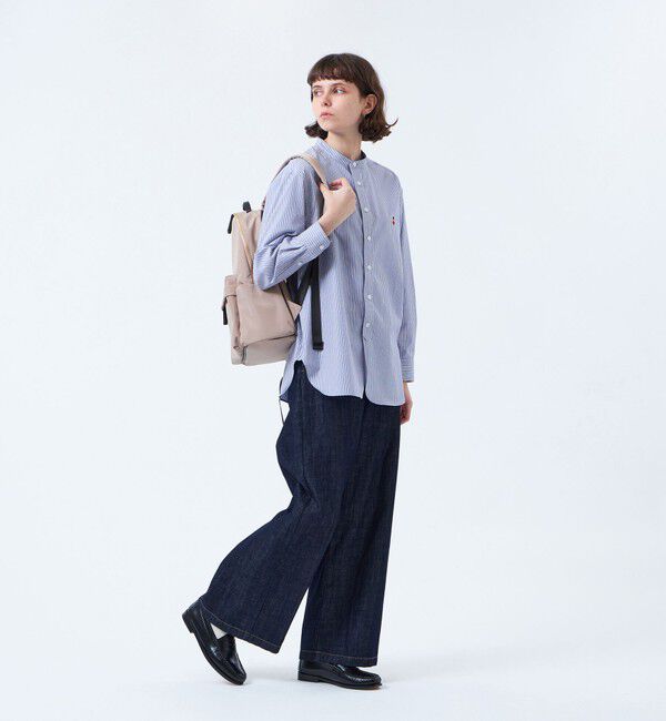 MACKINTOSH PHILOSOPHY「バッキンガムベア バンドカラーシャツ」|シャツ・ブラウス|