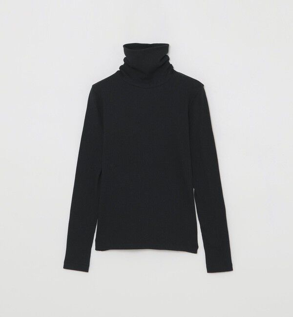 MACKINTOSH PHILOSOPHY「GREY LABEL シアータートルニット」|ニット・セーター|ブラック