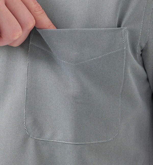 MACKINTOSH PHILOSOPHY「【WEB&一部店舗限定】トロッター オックス/ストライプ スクエアボタンダウン半袖シャツ」|シャツ・ブラウス|