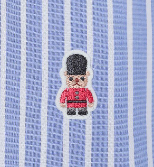 MACKINTOSH PHILOSOPHY「バッキンガムベア バンドカラーショートスリーブシャツ」|シャツ・ブラウス|