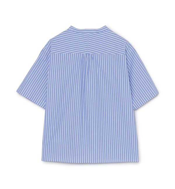 MACKINTOSH PHILOSOPHY「バッキンガムベア バンドカラーショートスリーブシャツ」|シャツ・ブラウス|