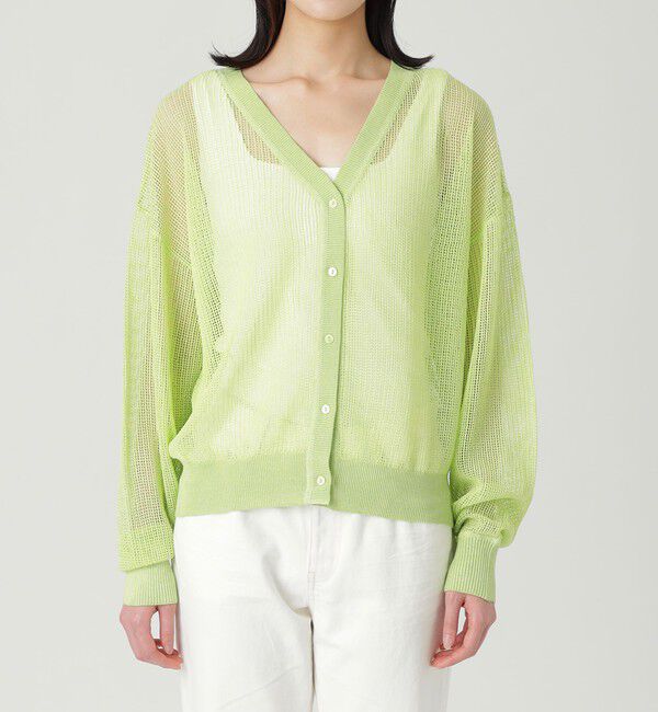  「メッシュカーディガン」|ニット・セーター|
