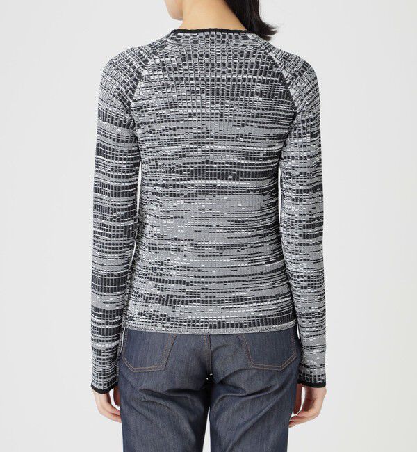  「ミックスヤーンニットプルオーバー」|ニット・セーター|