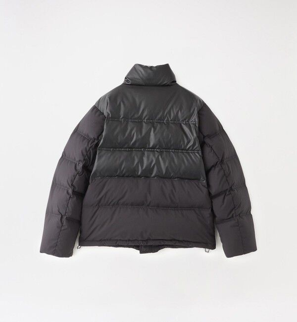  「シンセティックレザーコンビパファー」|ダウン|