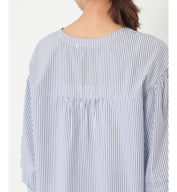 ikka「袖タックスキッパーブラウス」|シャツ・ブラウス|