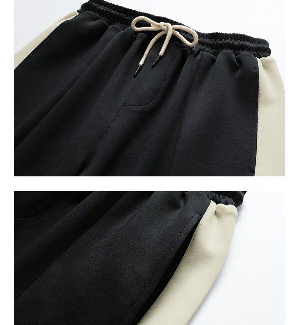 VENCE share style「ストレートラインパンツ」|デニム|