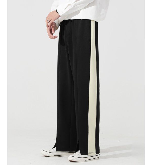 VENCE share style「ストレートラインパンツ」|デニム|