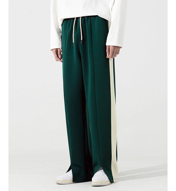 VENCE share style「ストレートラインパンツ」|デニム|