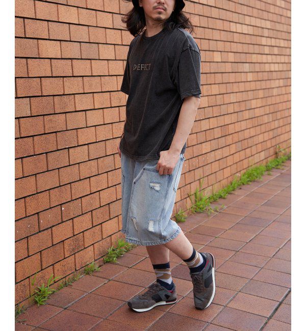 VENCE share style「PLESダメージデニムショーツ」|その他|