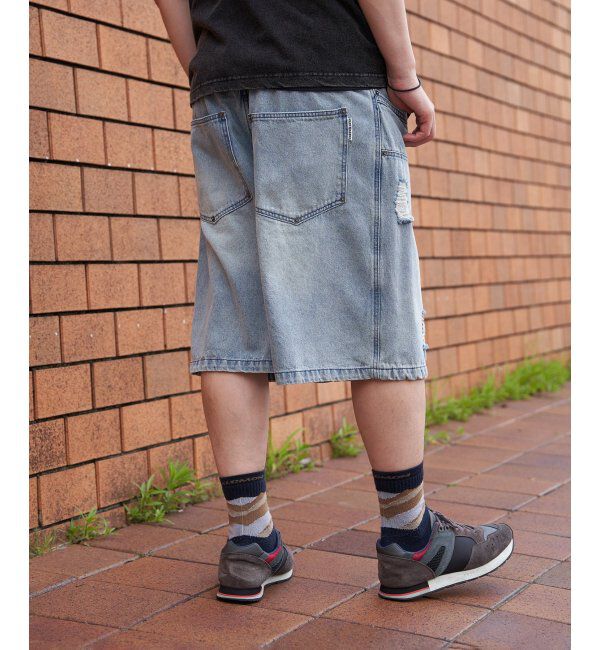 VENCE share style「PLESダメージデニムショーツ」|その他|