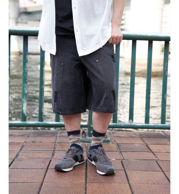 VENCE share style「PLESダメージデニムショーツ」|その他|