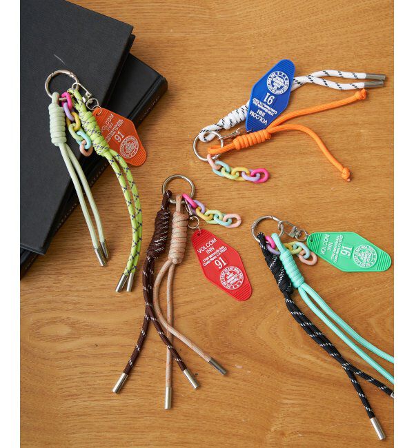 VENCE share style「ラバープレートチャーム」|ネックレス|ブルー