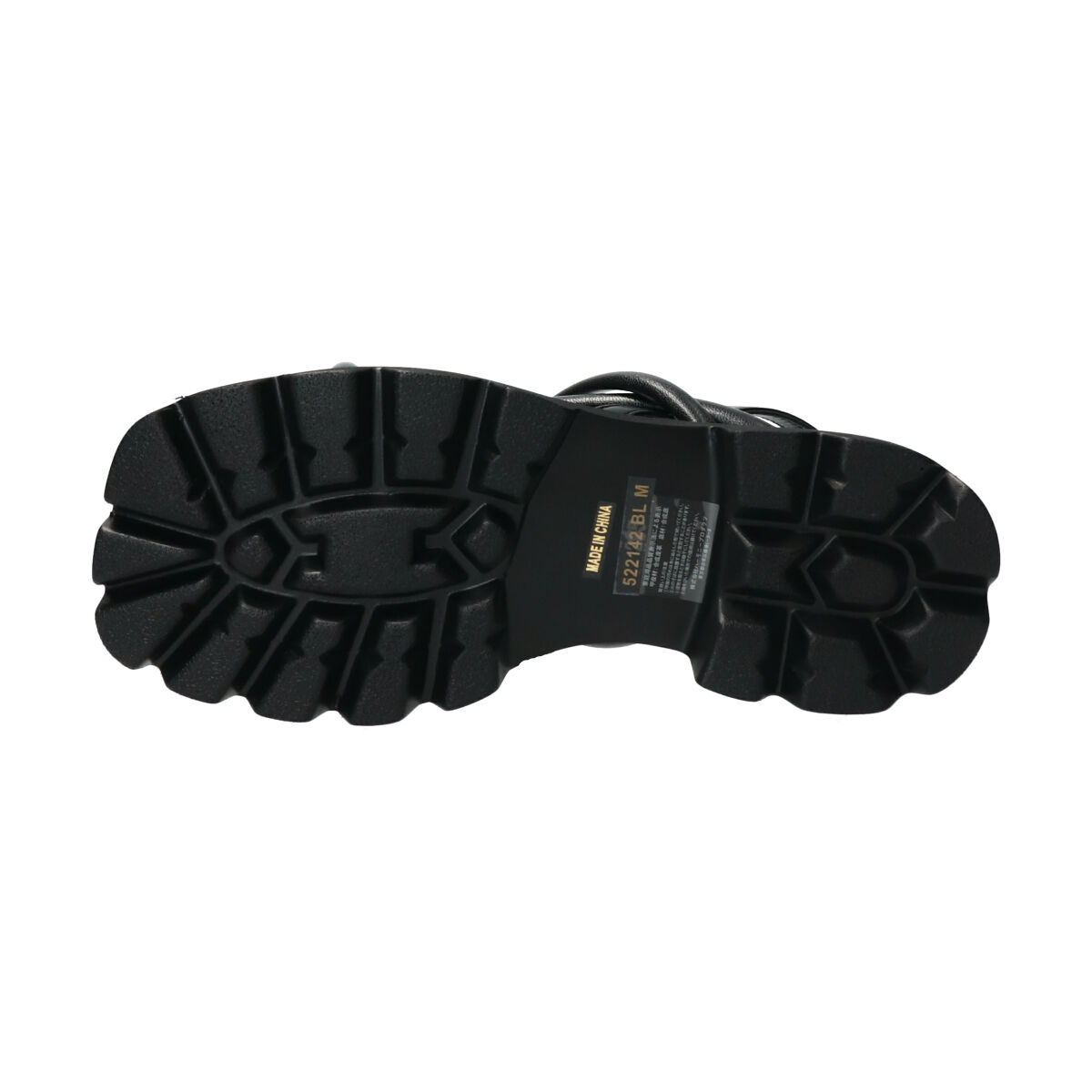 Bridget Birkin「【Bridget Birkin】ストラップデザイン厚底スクエアサンダル」|サンダル|